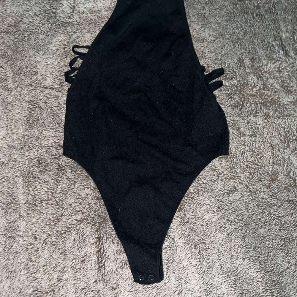 Fashion Nova Black Bodysuit